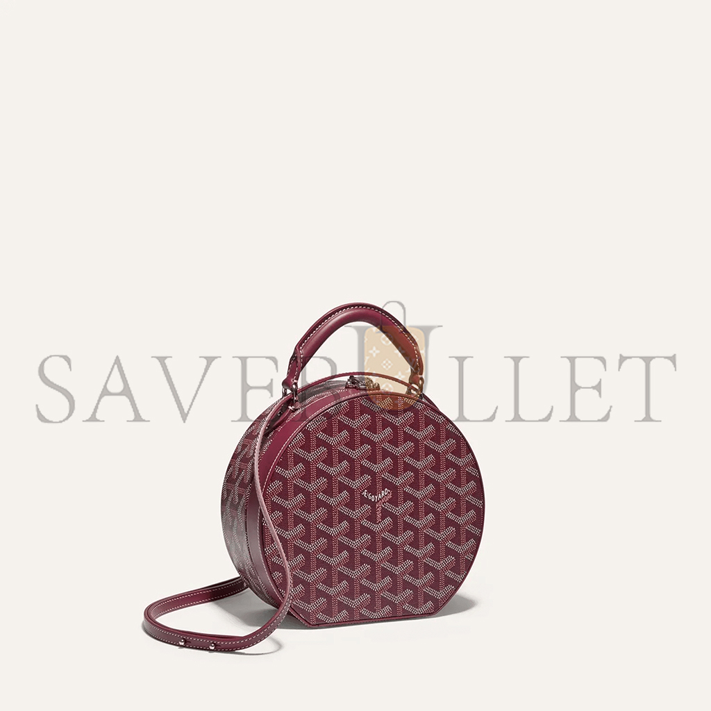 GOYARD THE ALTO HATBOX TRUNK BAG ALTOC2PMLTY33CL33P (18*16.5*7cm)